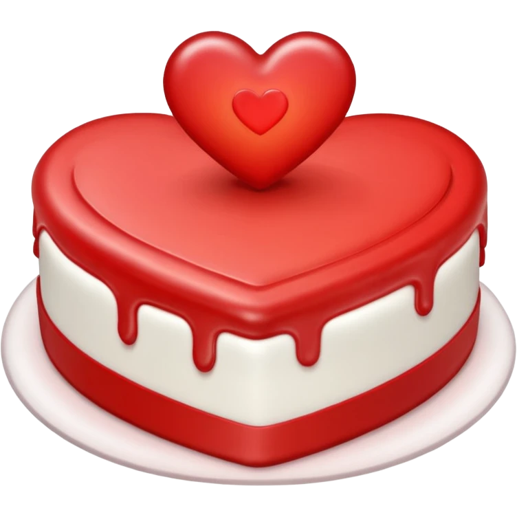 heart cake emoji