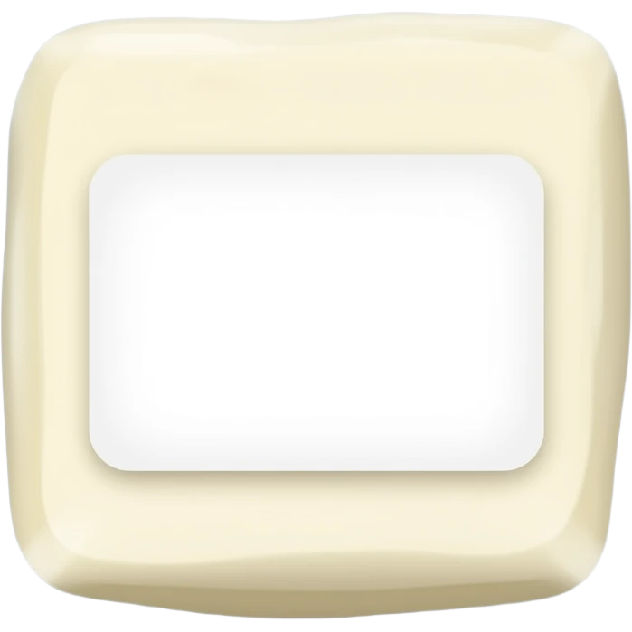 cream cheese in a packet emoji