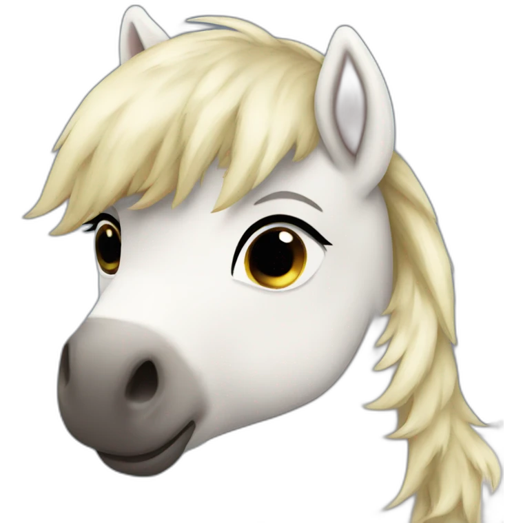 Poney shetland emoji