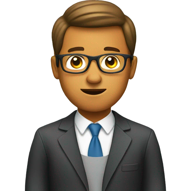 entrepreneur looking at their phone  emoji