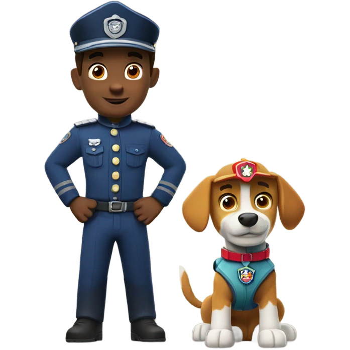 Marshal from Paw Patrol emoji
