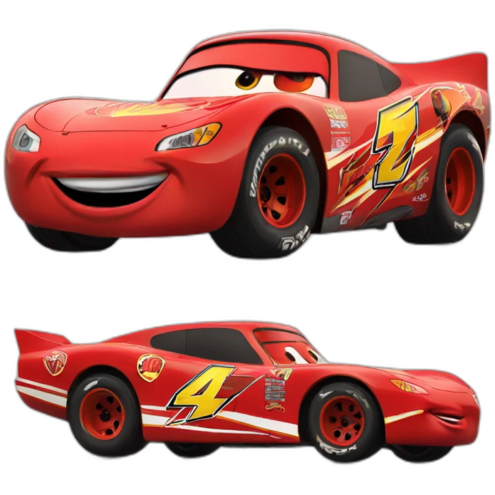Flash McQueen emoji