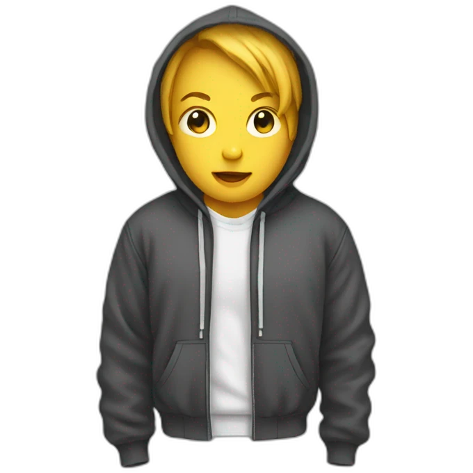 oversize hoddie emoji