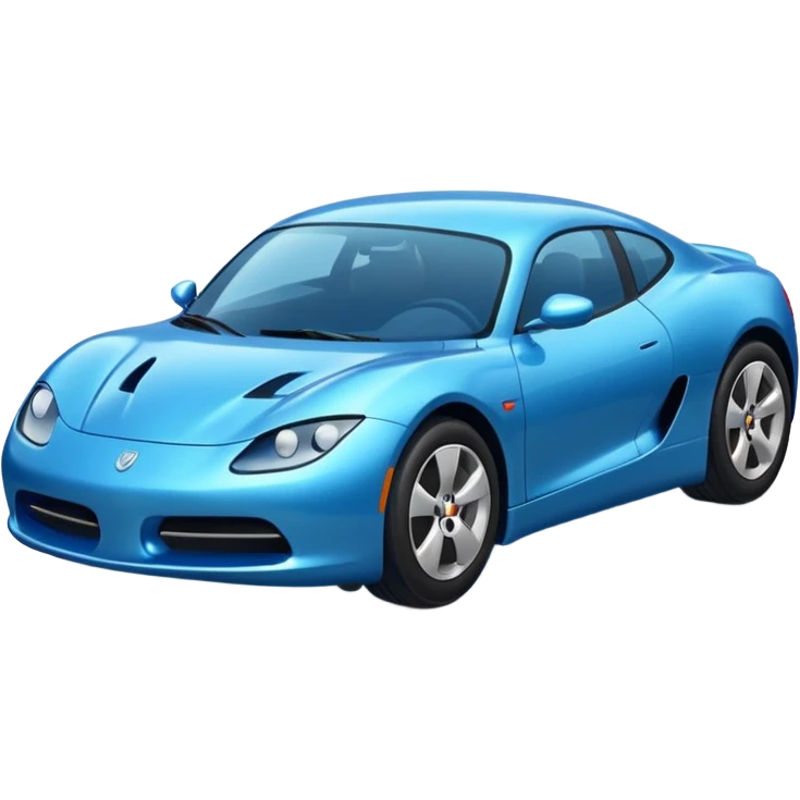 blue car emoji