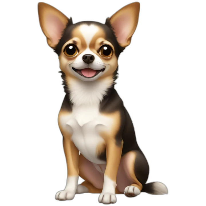 Cute chihuahua emoji