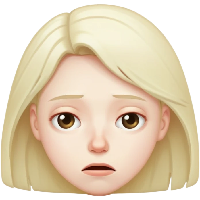 Exhausted with bone emoji