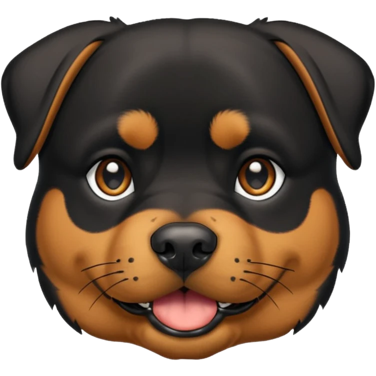 Rottie mix emoji