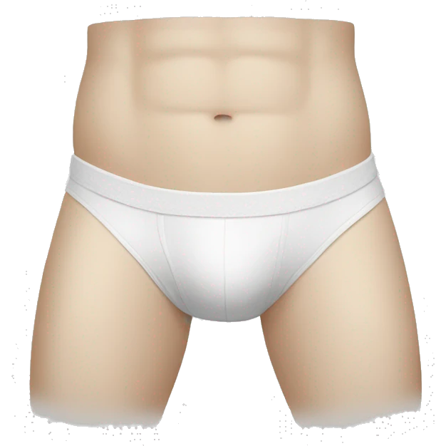 white underwear emoji