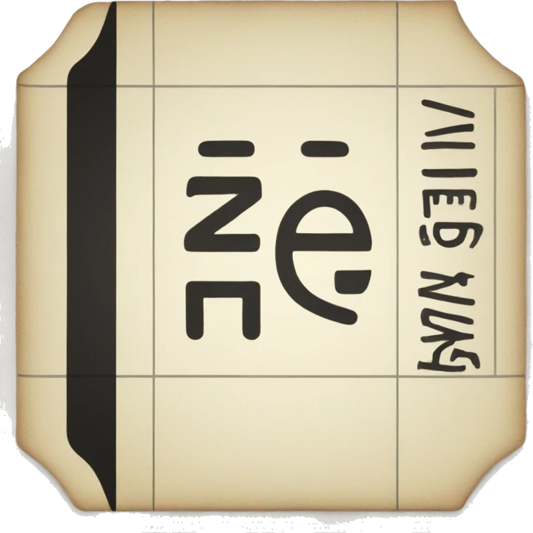 ticket emoji