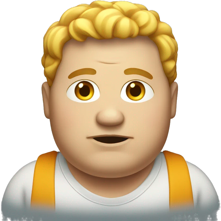 fat person emoji