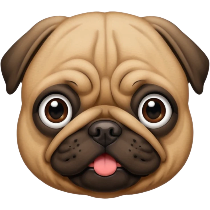 Pug emoji