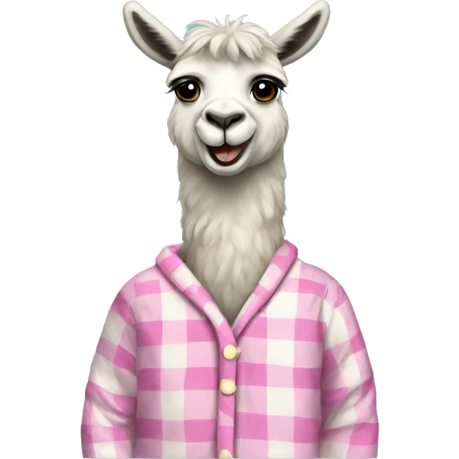 llama in pajamas emoji
