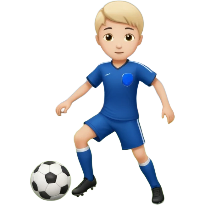  мальчик играет в футбол на поле и эта картинка должна быть обведена в кружок !!!!!! emoji
