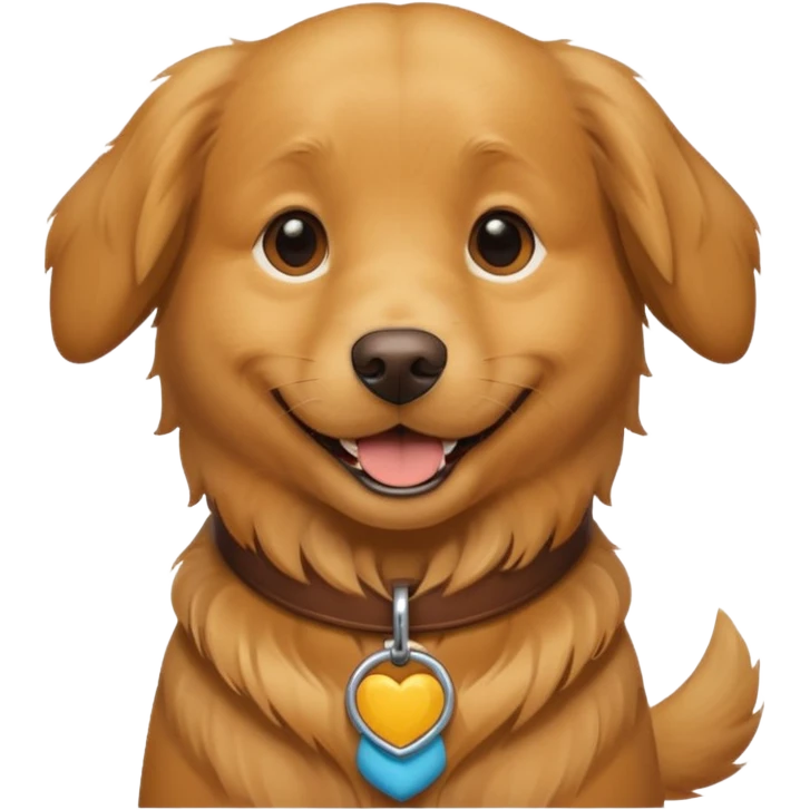 dog, doble collar emoji