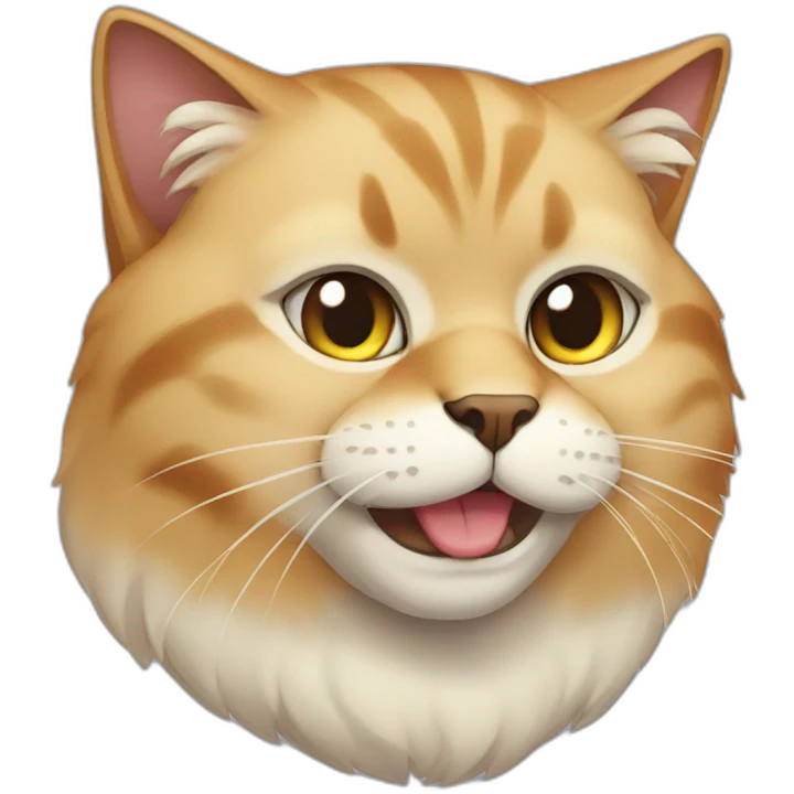 Buff cat emoji