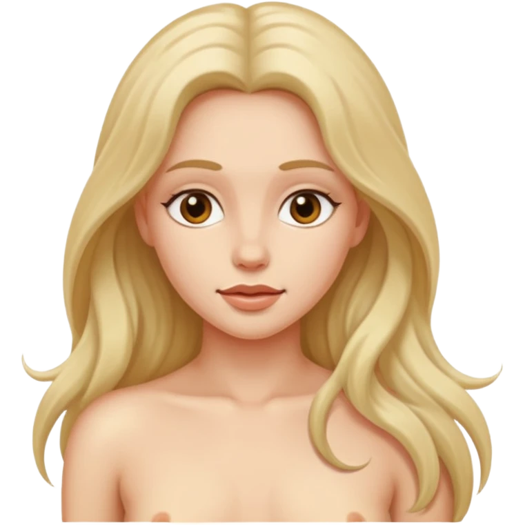 Naked woman emoji