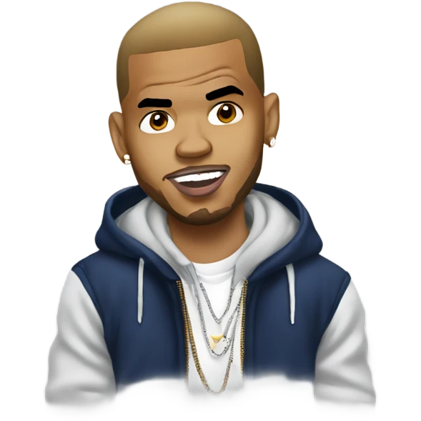 Chris brown emoji