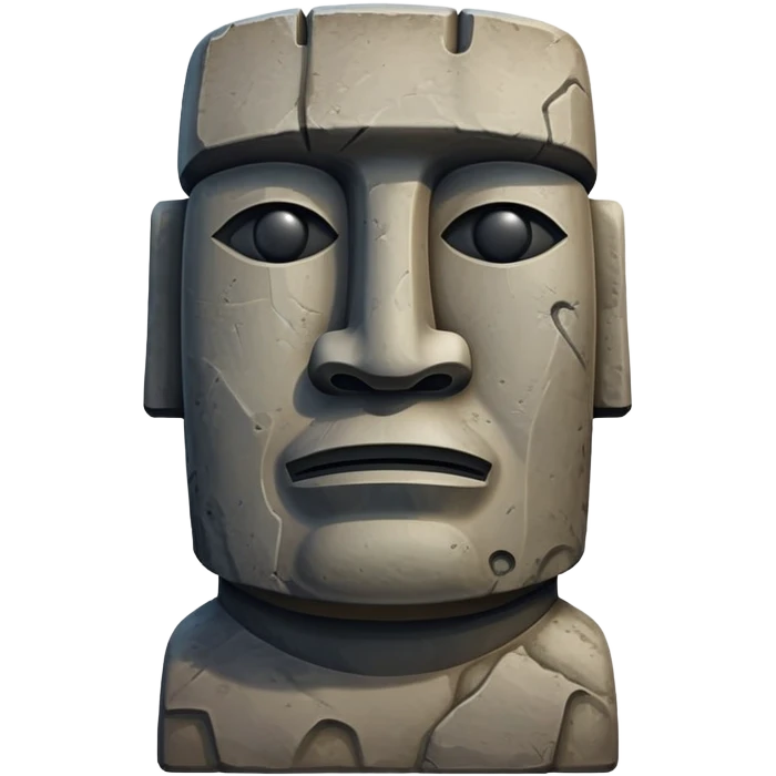 Moai emoji
