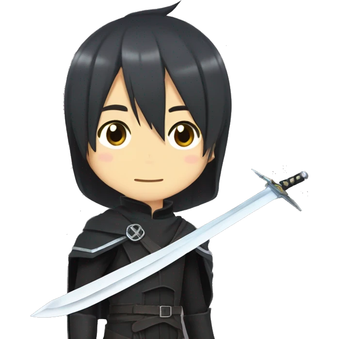 kirito de sword art online emoji