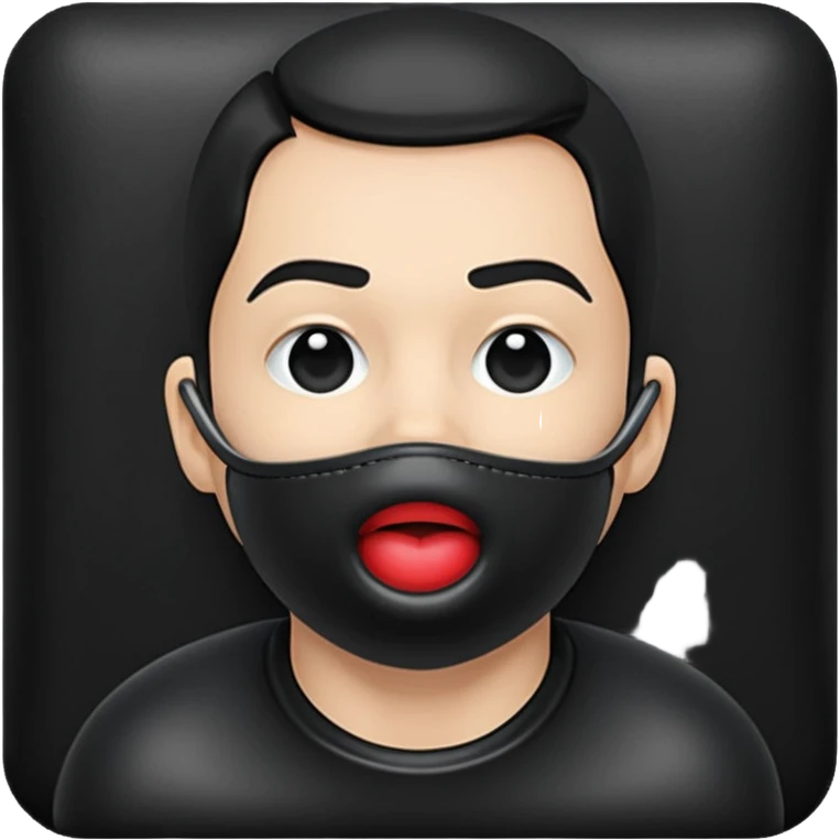 Ball gag emoji