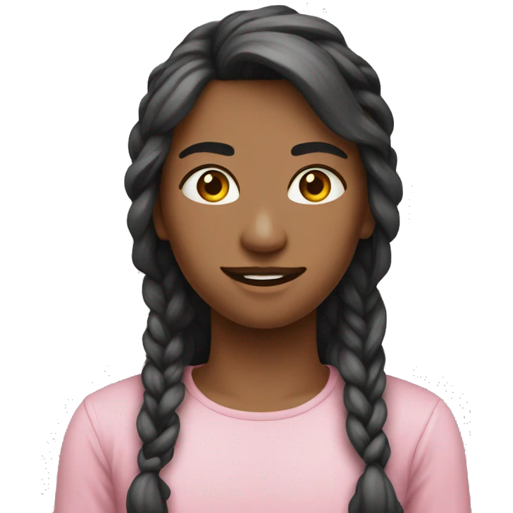 розовый  emoji