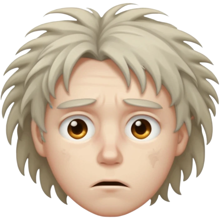 Dull and sleepy Slept for so long to numb feelings emoji