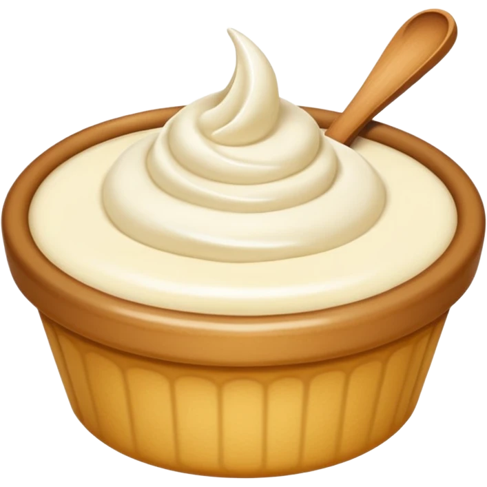 J'aimerai un emoji représentant quelque chose se crémeux emoji