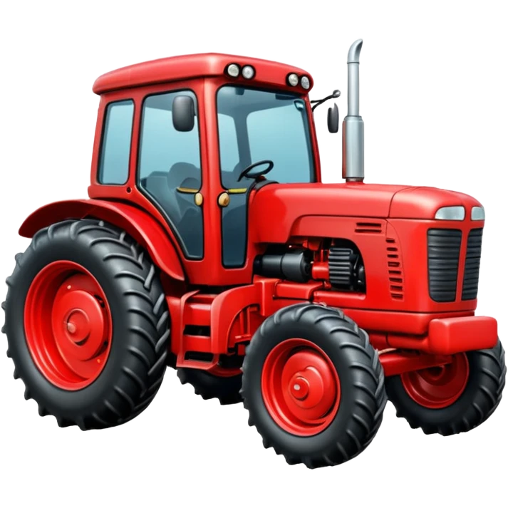 red tractor emoji emoji