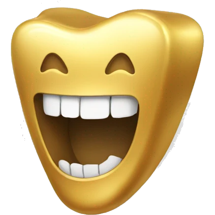 Gold tooth emoji