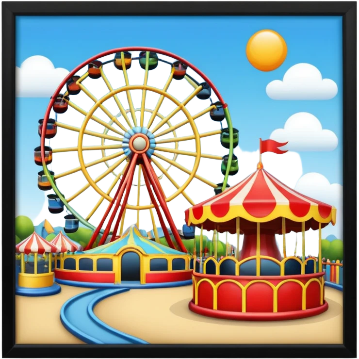 amusement park games emoji