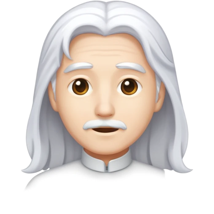 White hair emoji