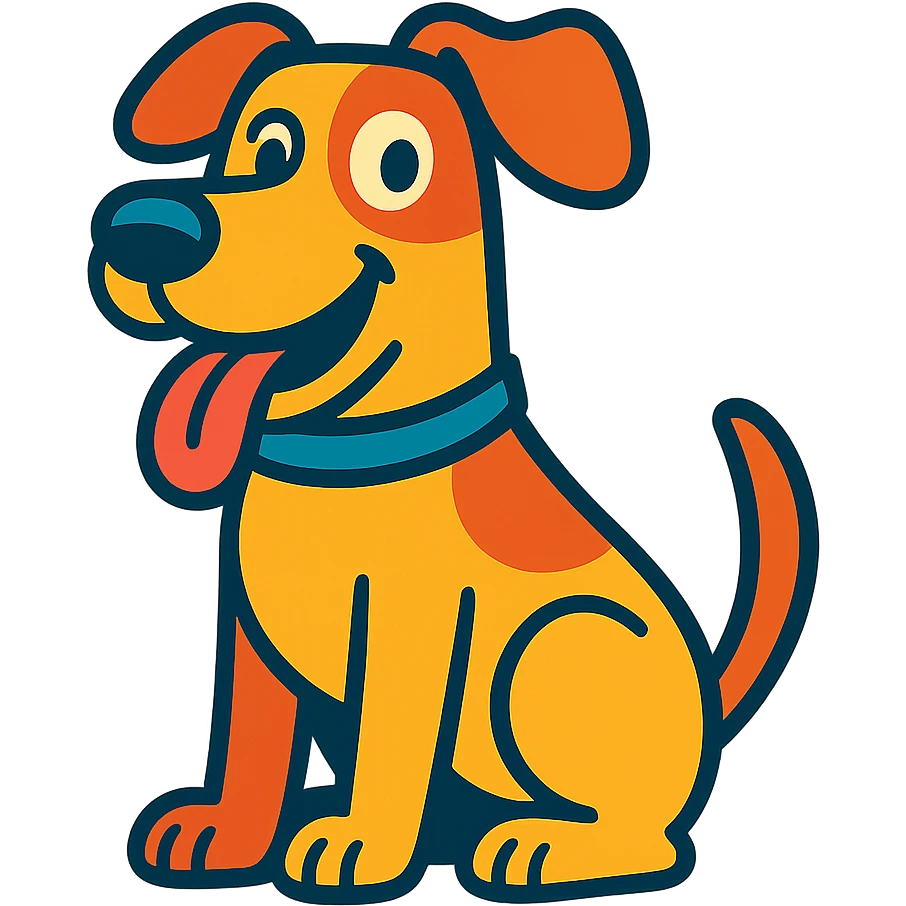 funny dog emoji