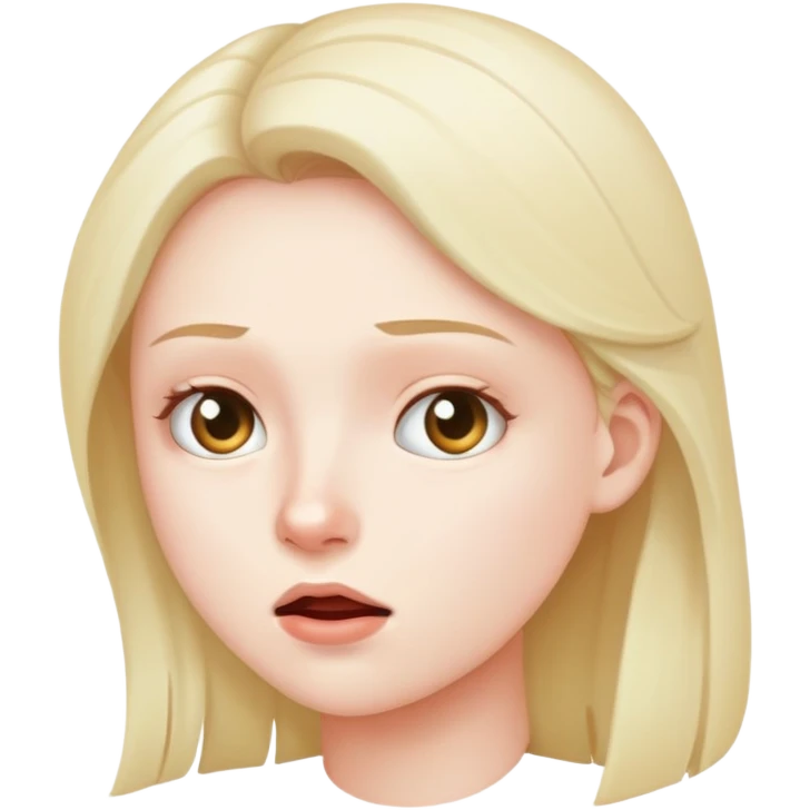 Mewing emoji