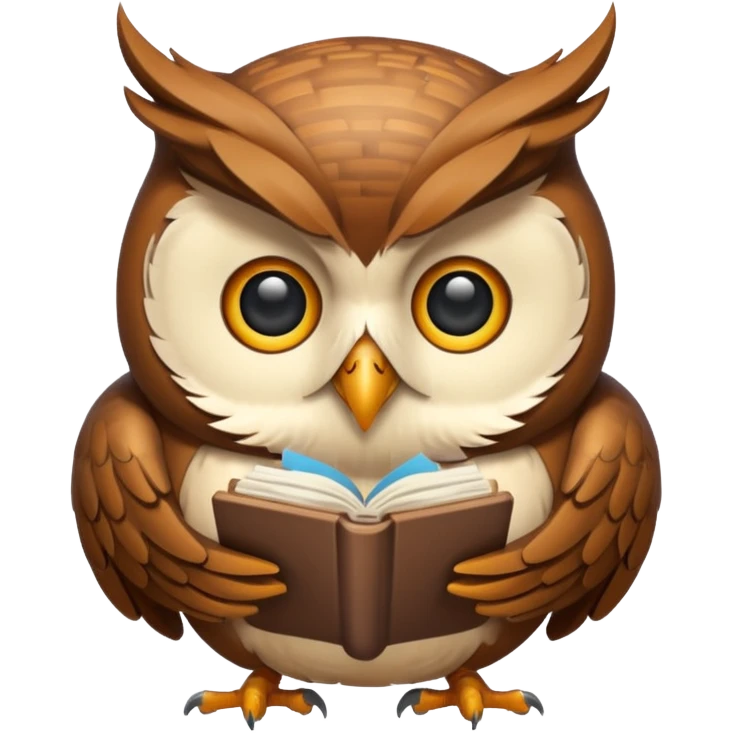 code writing owl emoji
