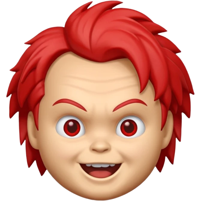 Un emojin de chuky emoji