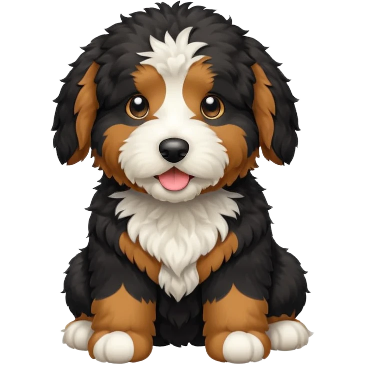 Bernedoodle emoji