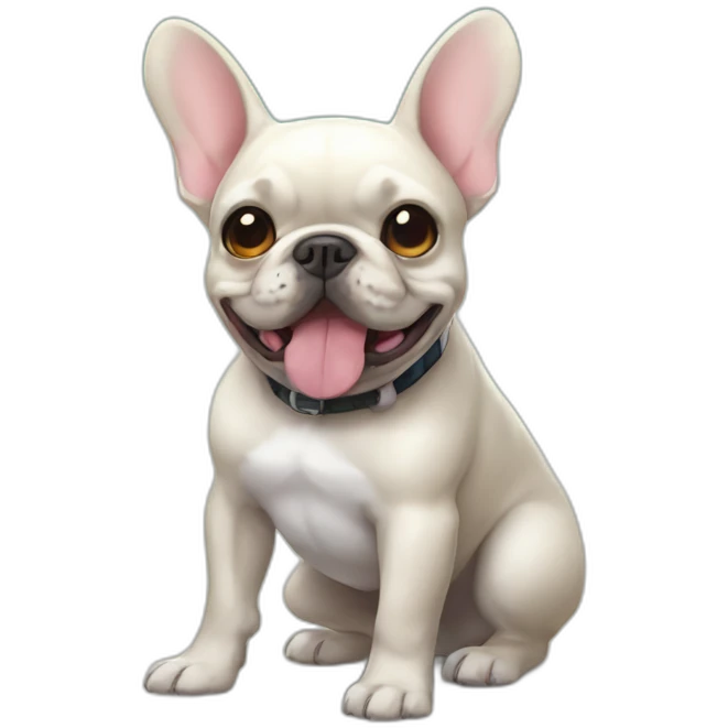 French bulldog pokemon emoji