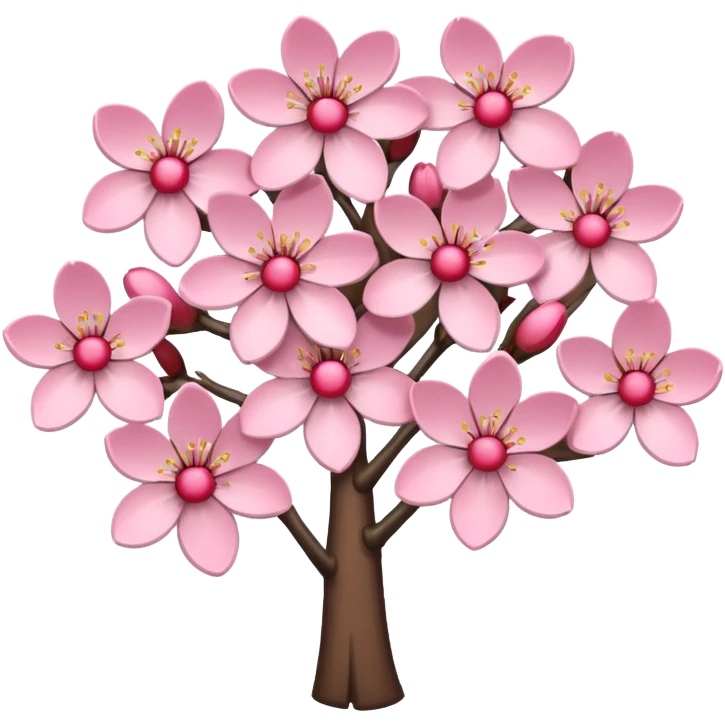 Cherry blossom  emoji