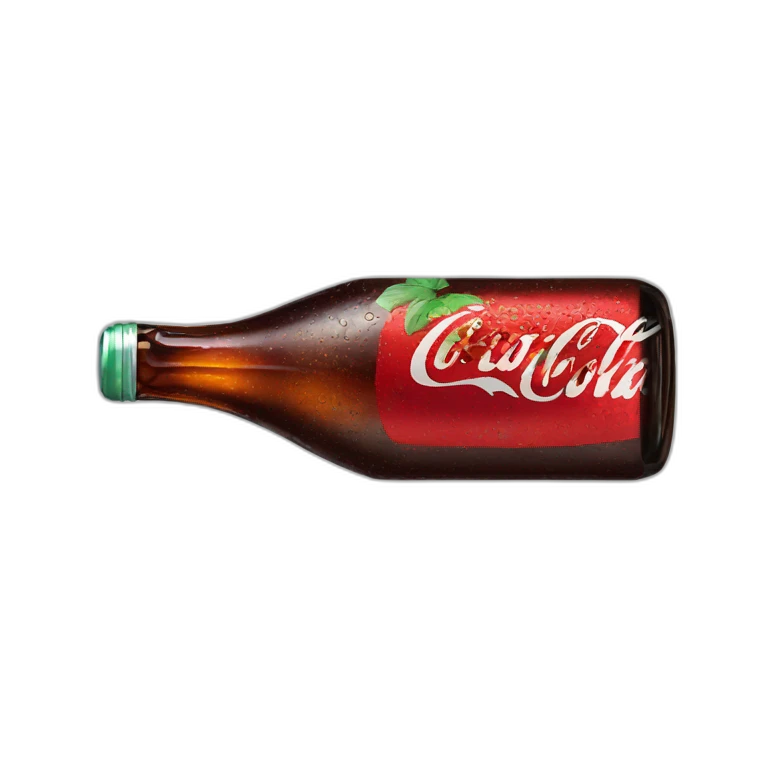 Bouteille de coca cola  emoji