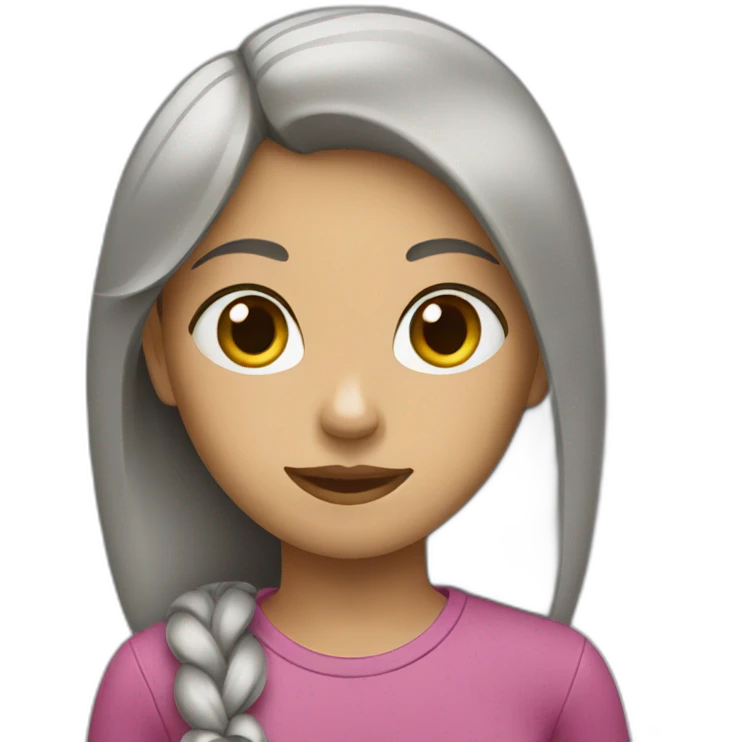 girl waiting emoji