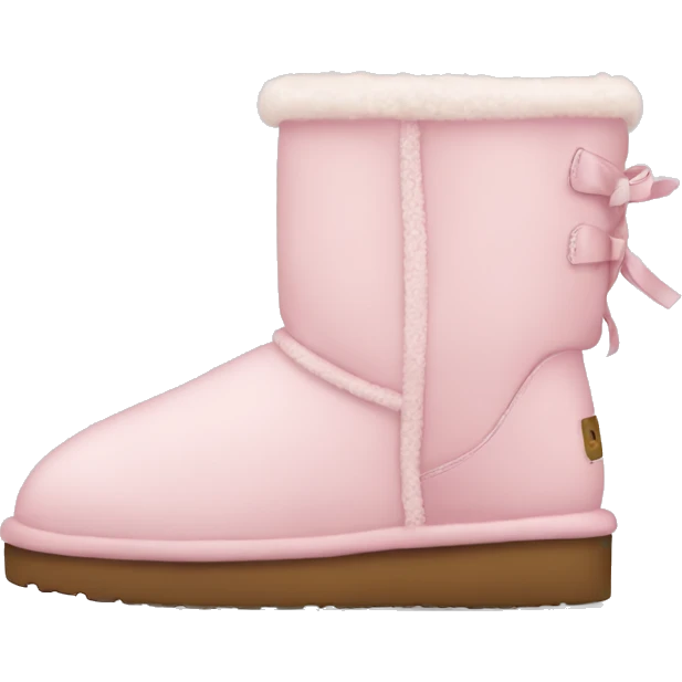 light pink uggs emoji