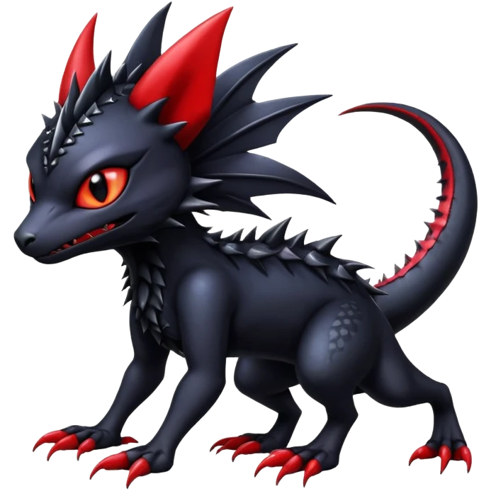 Shiny Epic Badass Gothic Noibat-Salandit-Litten-Hybrid emoji
