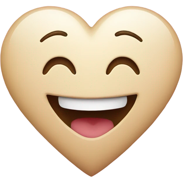 Love heart smile  emoji