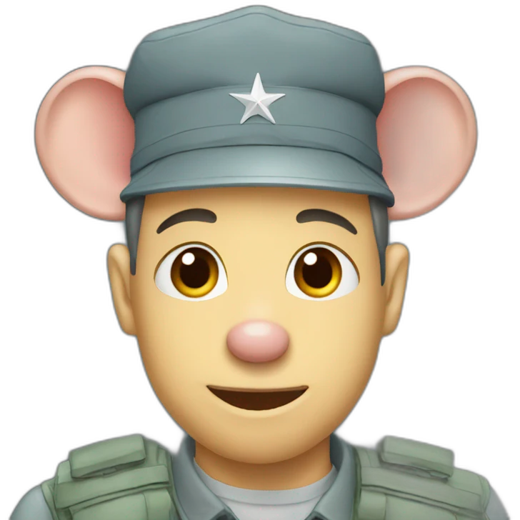 Rat avec des air force emoji