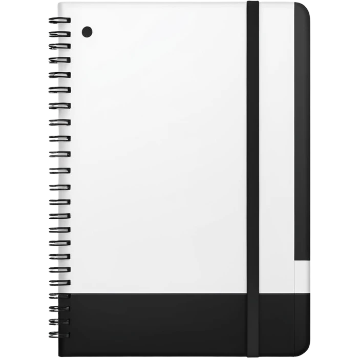 I want you to create a notebook with this cover emoji