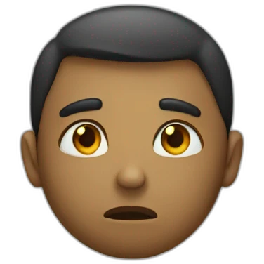 triste emoji