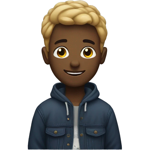 boys hanging out at night emoji