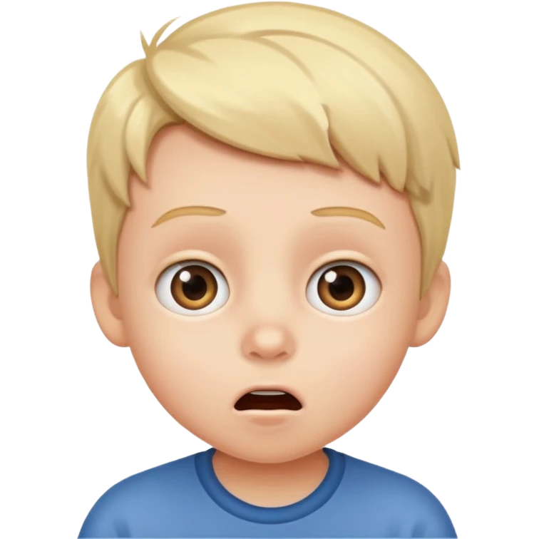 kids surprise face emoji