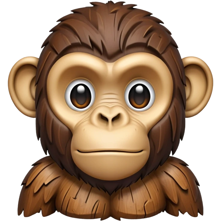 ape as a tree emoji