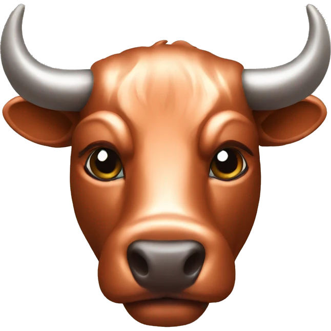 copper bull emoji